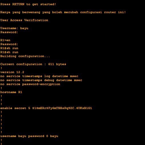 Basic config router and switch
