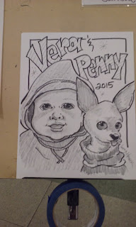 Caricatures by Leona Hosack