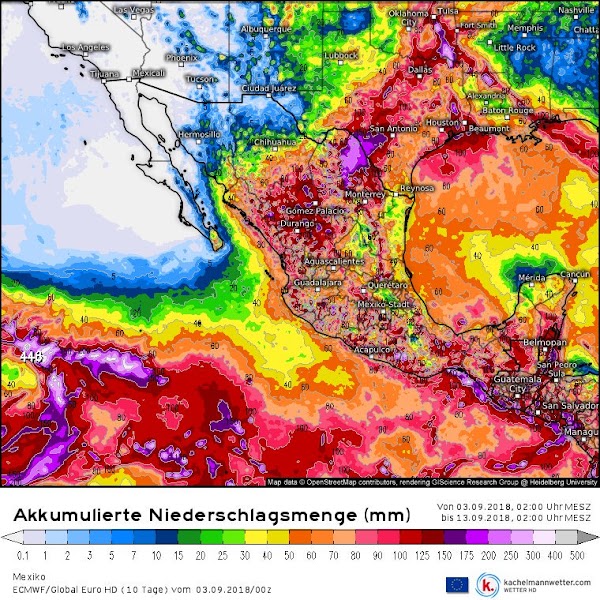 ALERTAS: Se Pronóstican Fuertes Tormentas En Algunos Estados De México. ALERTAS: Se Pronóstican Fuertes Tormentas En Algunos Estados De México.