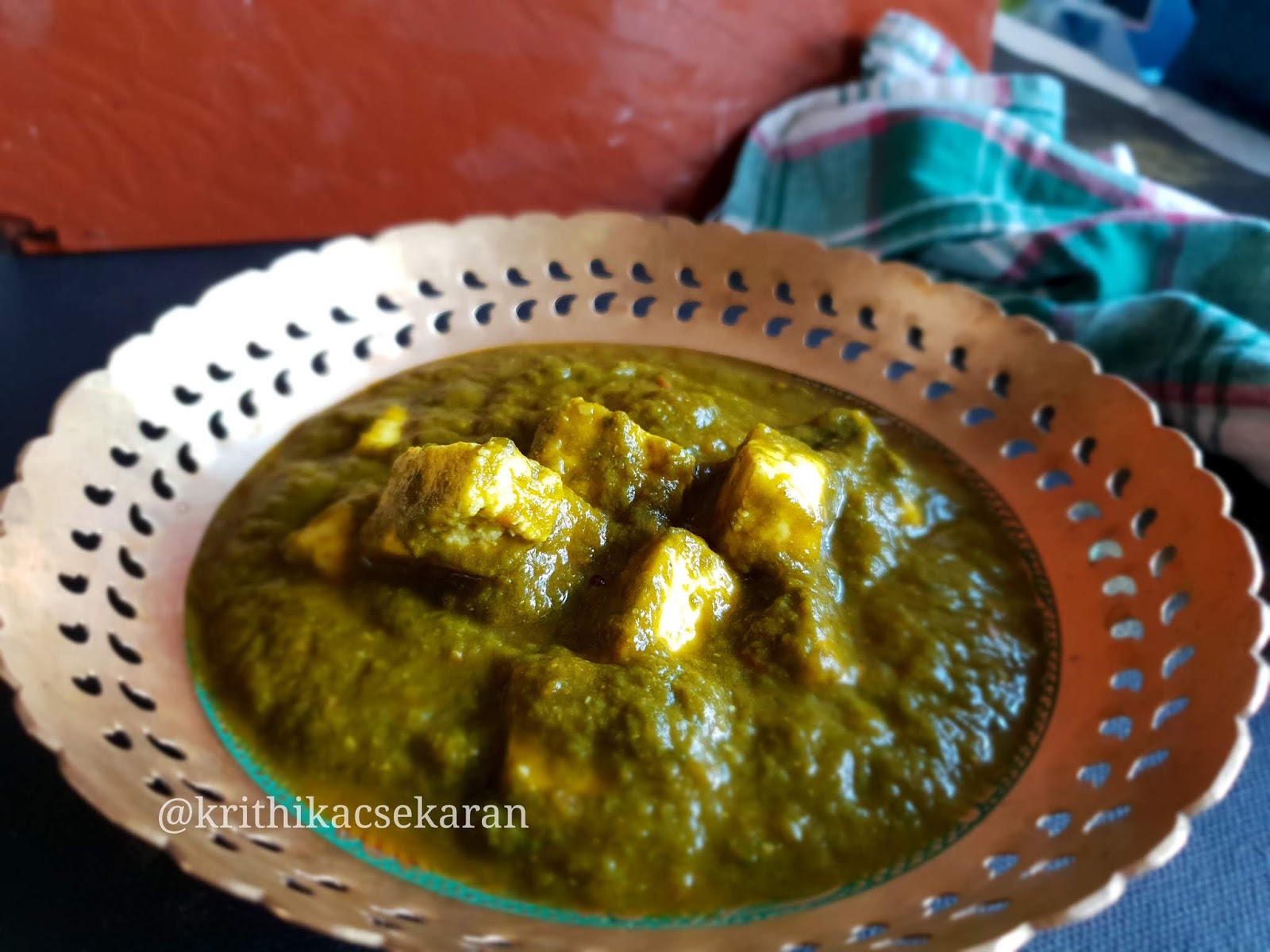 Jain Paneer Palak Recipe