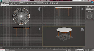 3D модель стола