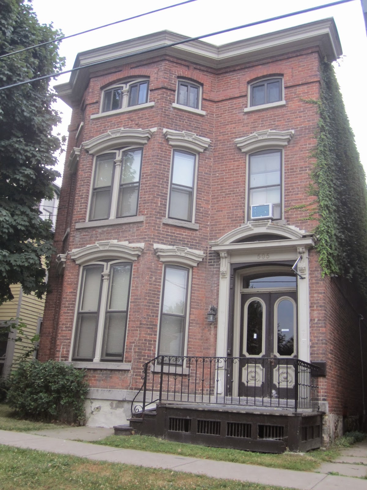 The Picturesque Style Italianate Architecture Henry Street Houses, Utica, NY