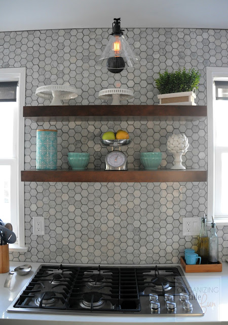 Modern kitchen of Organizing Made Fun's home tour Modern kitchen of Organizing Made Fun's home tour