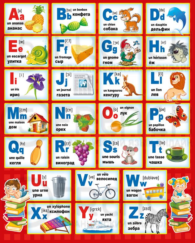 French with us!: The alphabet