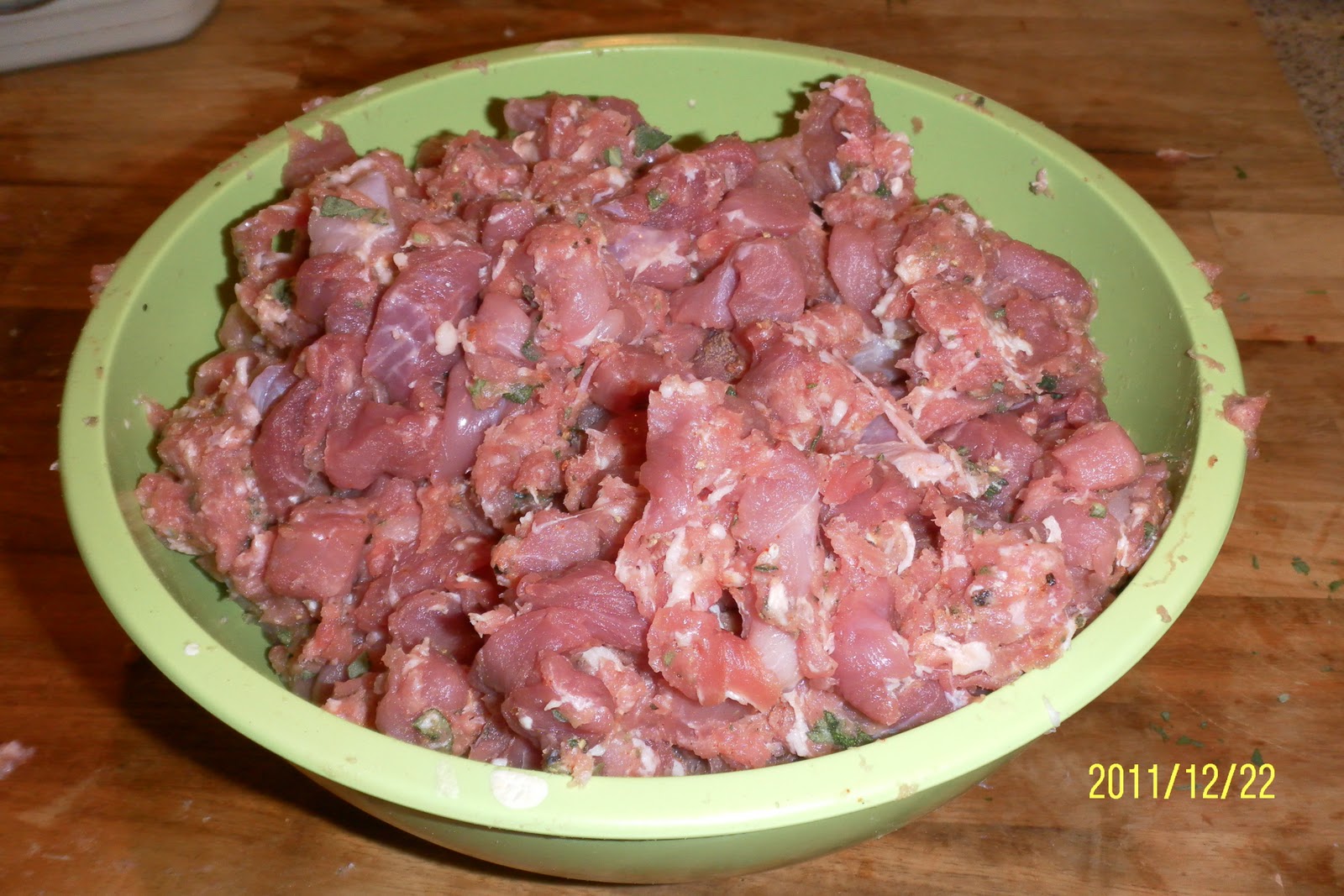 FLOWER POT KITCHEN ROASTED CRACKLING HOT WATER CRUST PASTRY HAND