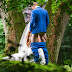 Wedding photo that appears to show bride performing a sex act goes viral 