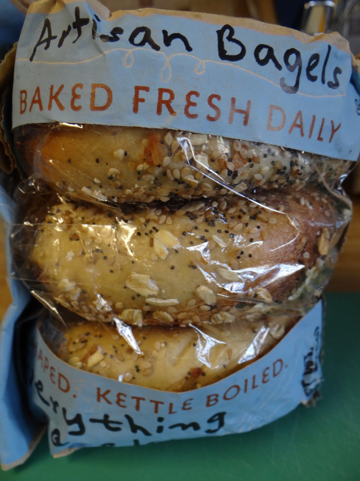 Trader Joe's 365 Day 352 Soycutash AND Artistan Everything Bagels
