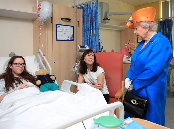 Queen Elizabeth visited the Royal Manchester Children's Hospital to victims of the Manchester Arena terror attack and also visited the Lower Castle Hayes farm