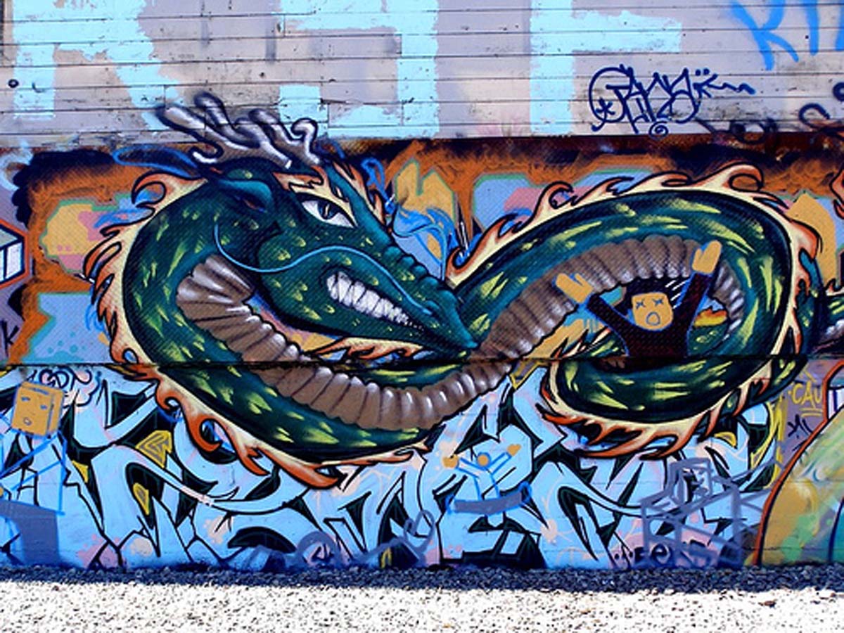 The Best Dragon Graffiti Art Style | | Graffiti | Graphic Design