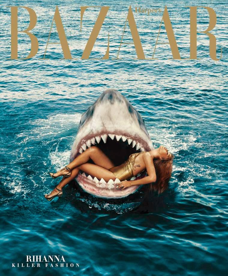 Rihanna Killer Fashion Harper's Bazaar editorial