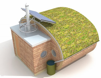 vivienda móvil con energía solar