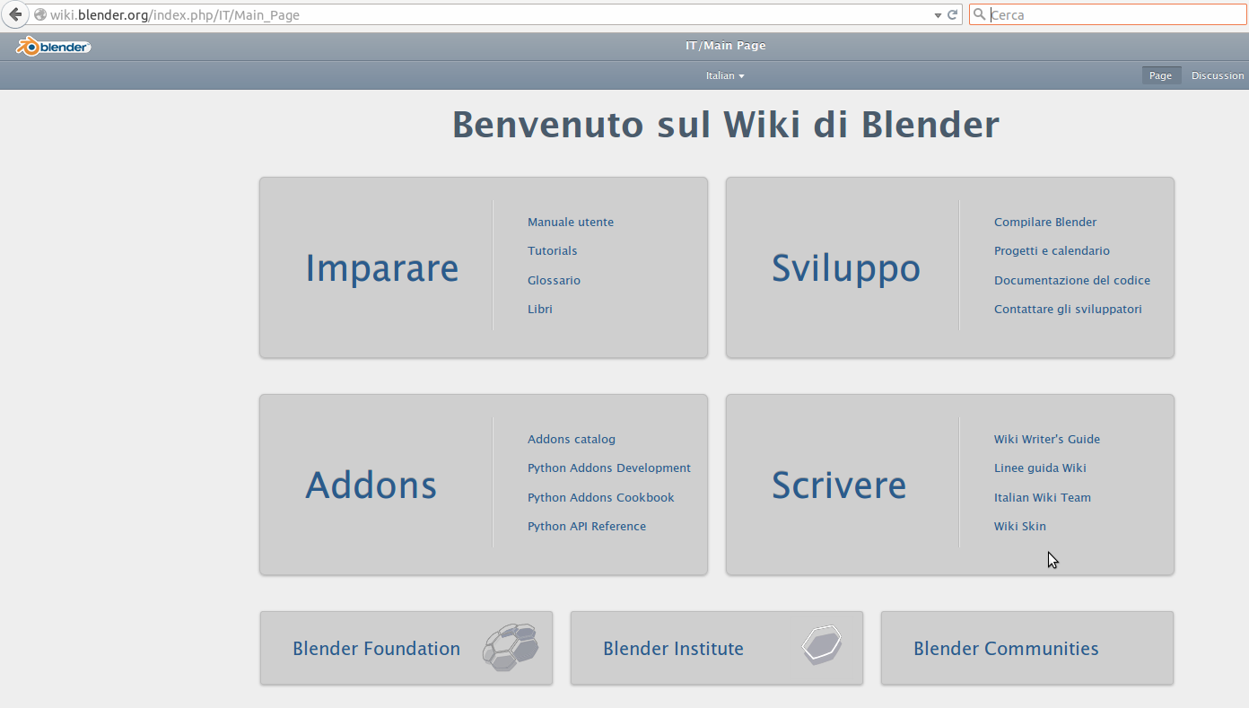 Blender guida in italiano