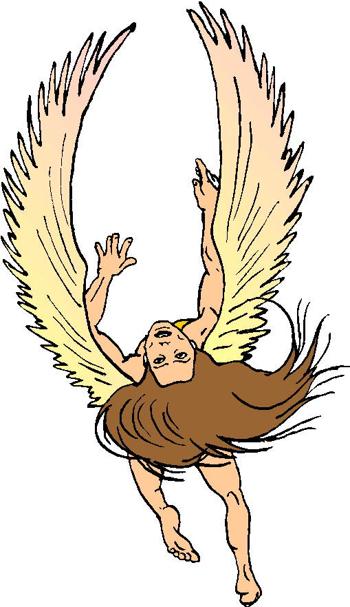 flying angel clipart free - photo #6