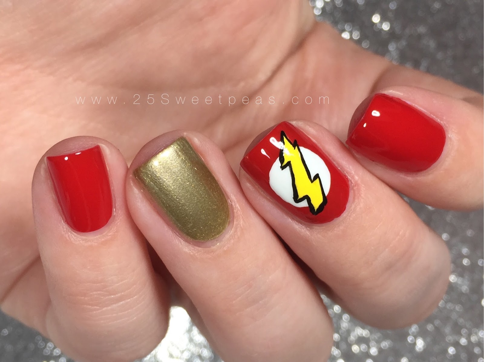 The Flash Nail Art - wide 1