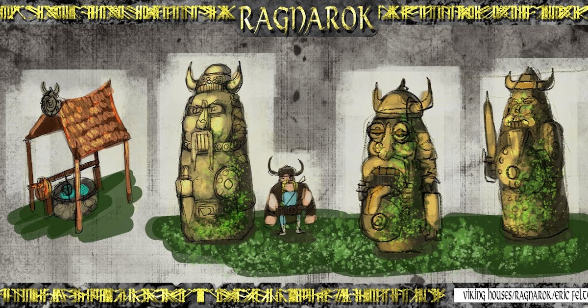 Ragnarok: Viking village houses
