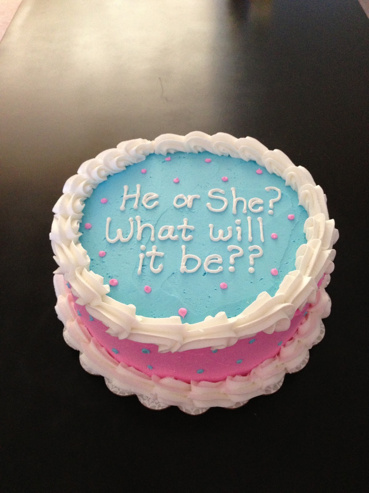 Stellar Sweets Gender Reveal Cakes