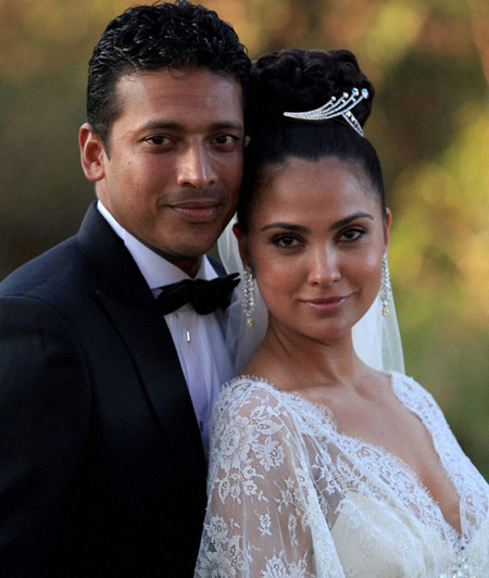 Lara Dutta-Mahesh Bhupathi wedding Pics
