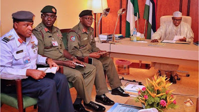 BREAKING: Buhari extends tenure of Service Chiefs