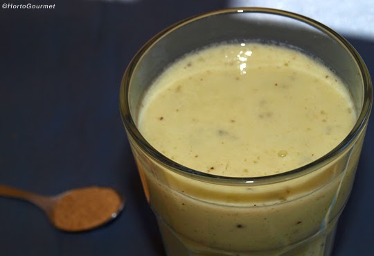 Batido de kiwi y manzana HortoGourmet