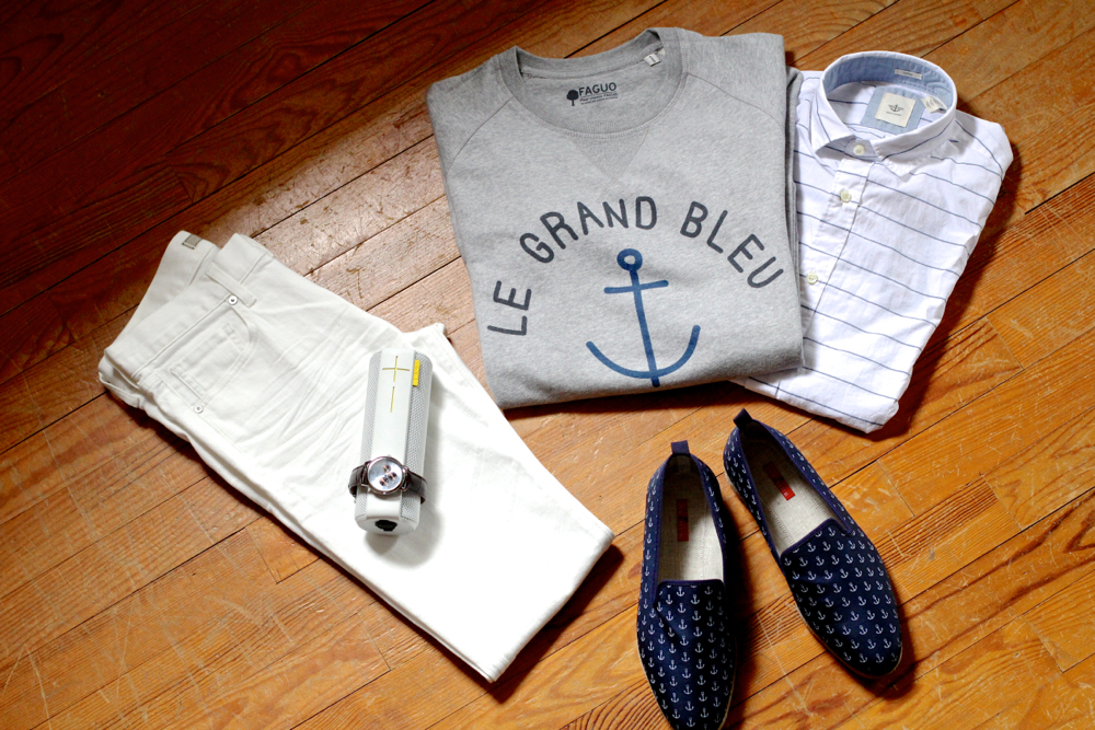 BLOG-MODE-HOMME_WestWing_Shopping-été_Roland-Chaillard-maillot-bain_arthur-espadrille_uniqlo_intérieur-design-faguo-sweat-dockers1