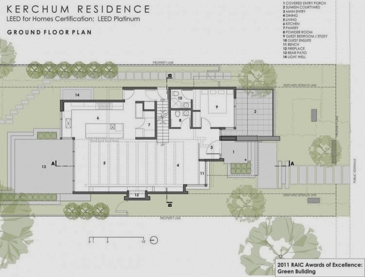 LEED Platinum Residence, Kerchum Residence