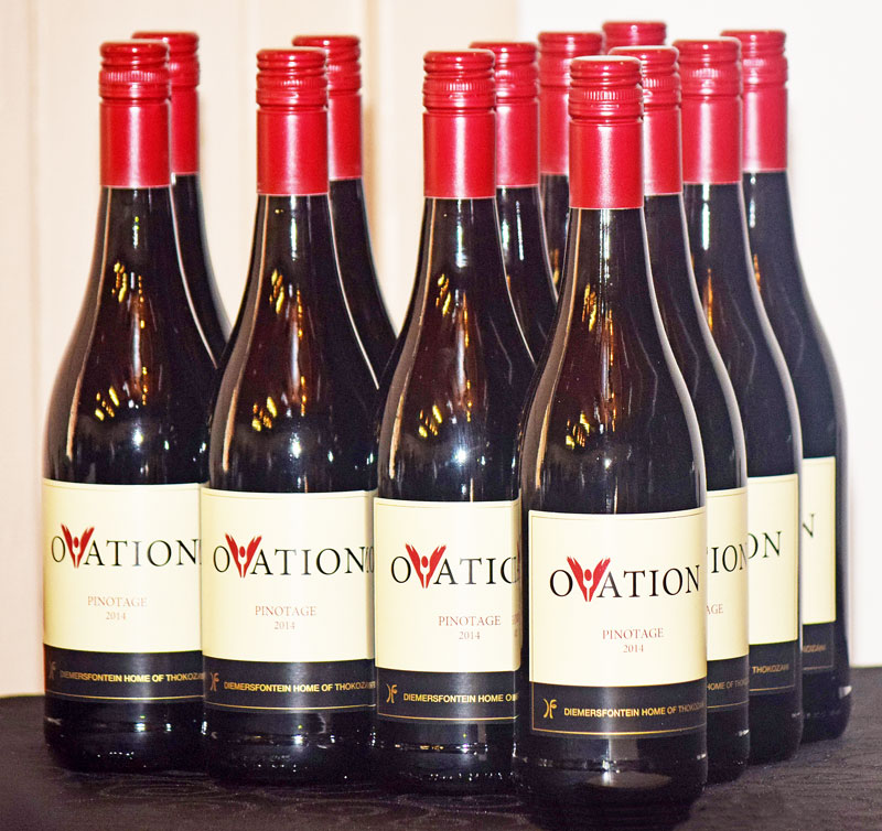 . Ovation wine range for Woolworths launched by Thokozani at