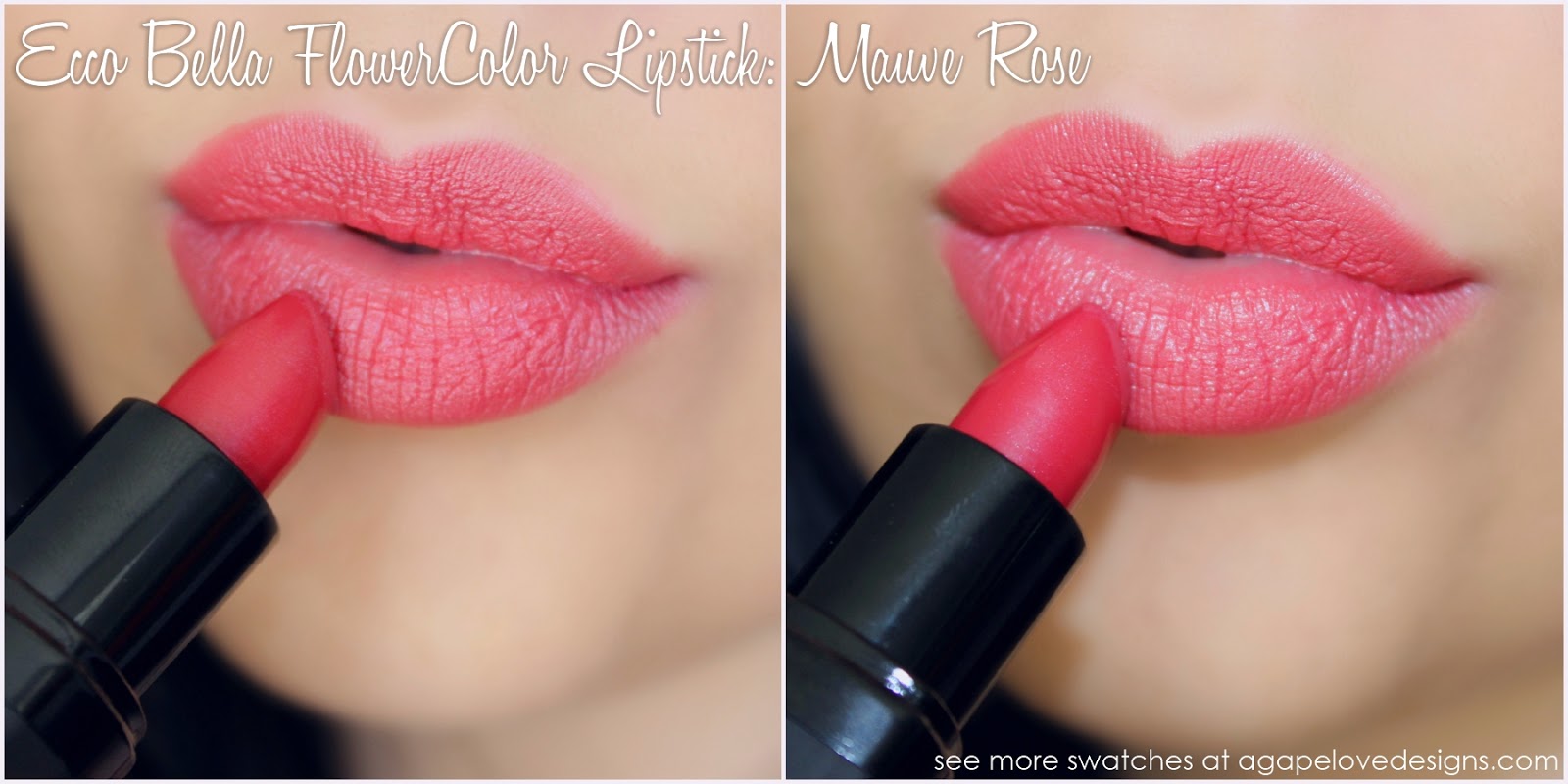 Love Designs: Ecco Bella FlowerColor (Rose Shades) Review Swatches