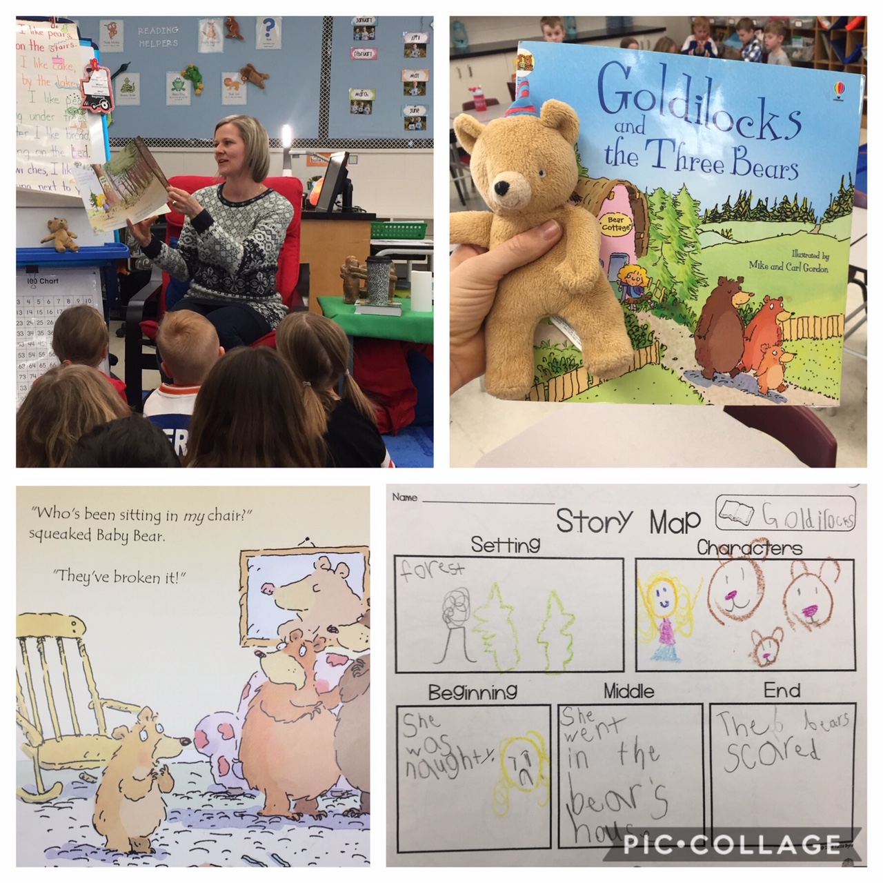 Once Upon A School Day A Chair For A Bear