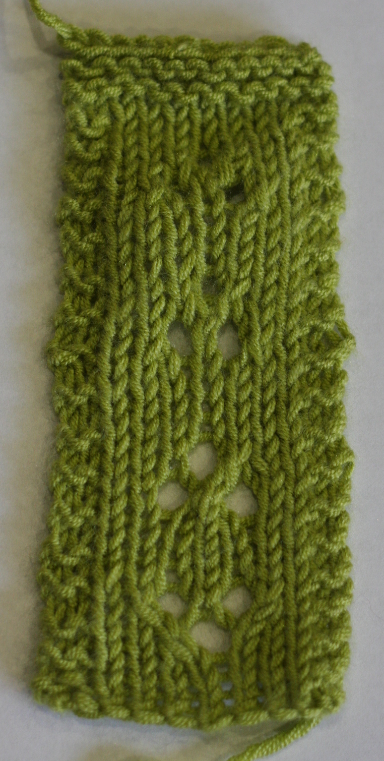 The Button Ship Turning lace patterns upside down