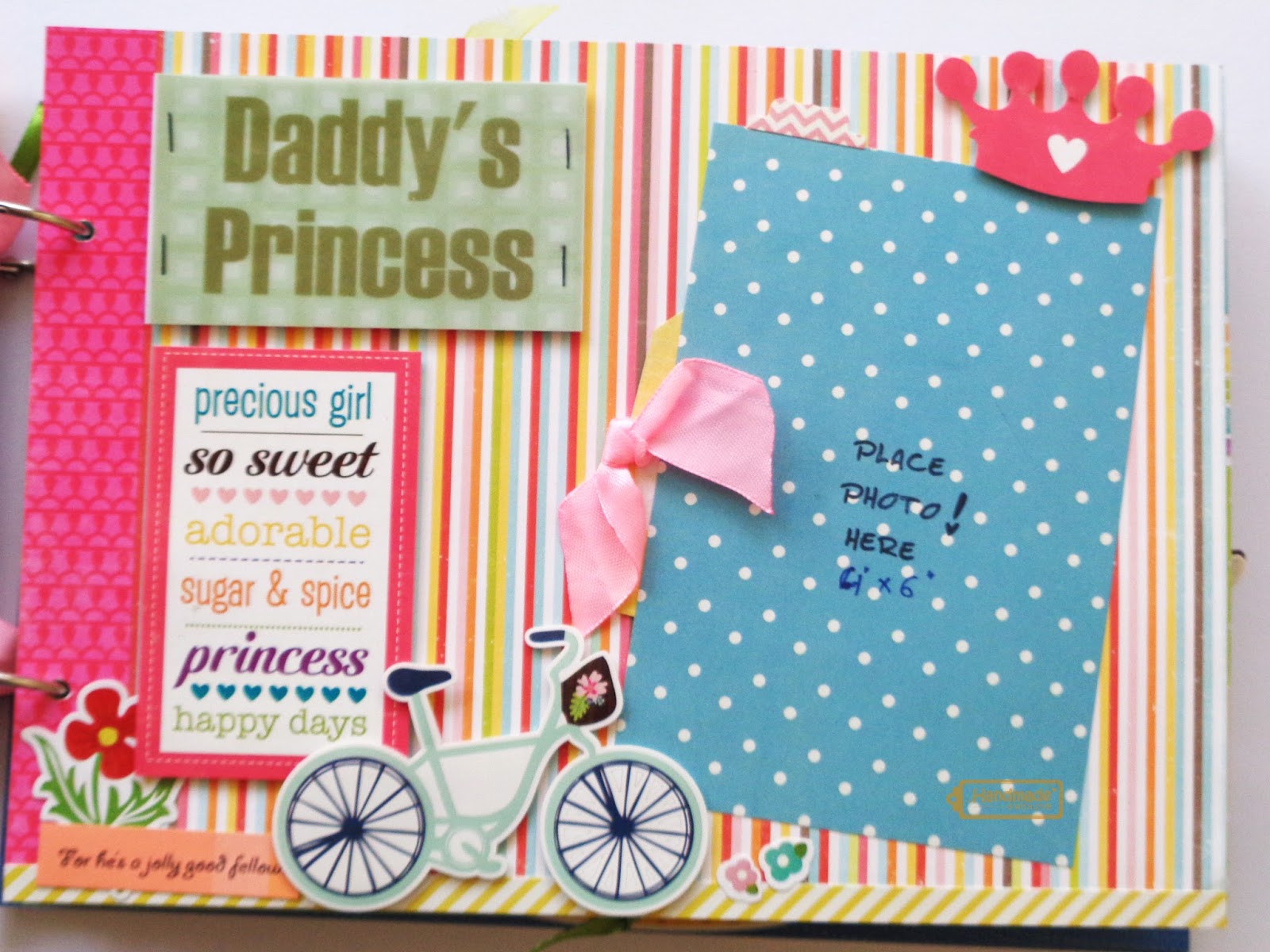 Baby Girl Scrapbook/Album Nursery Rhyme Theme!