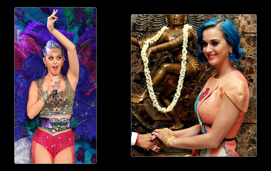Honoured to play in India Katy Perry cinefashiongallery
