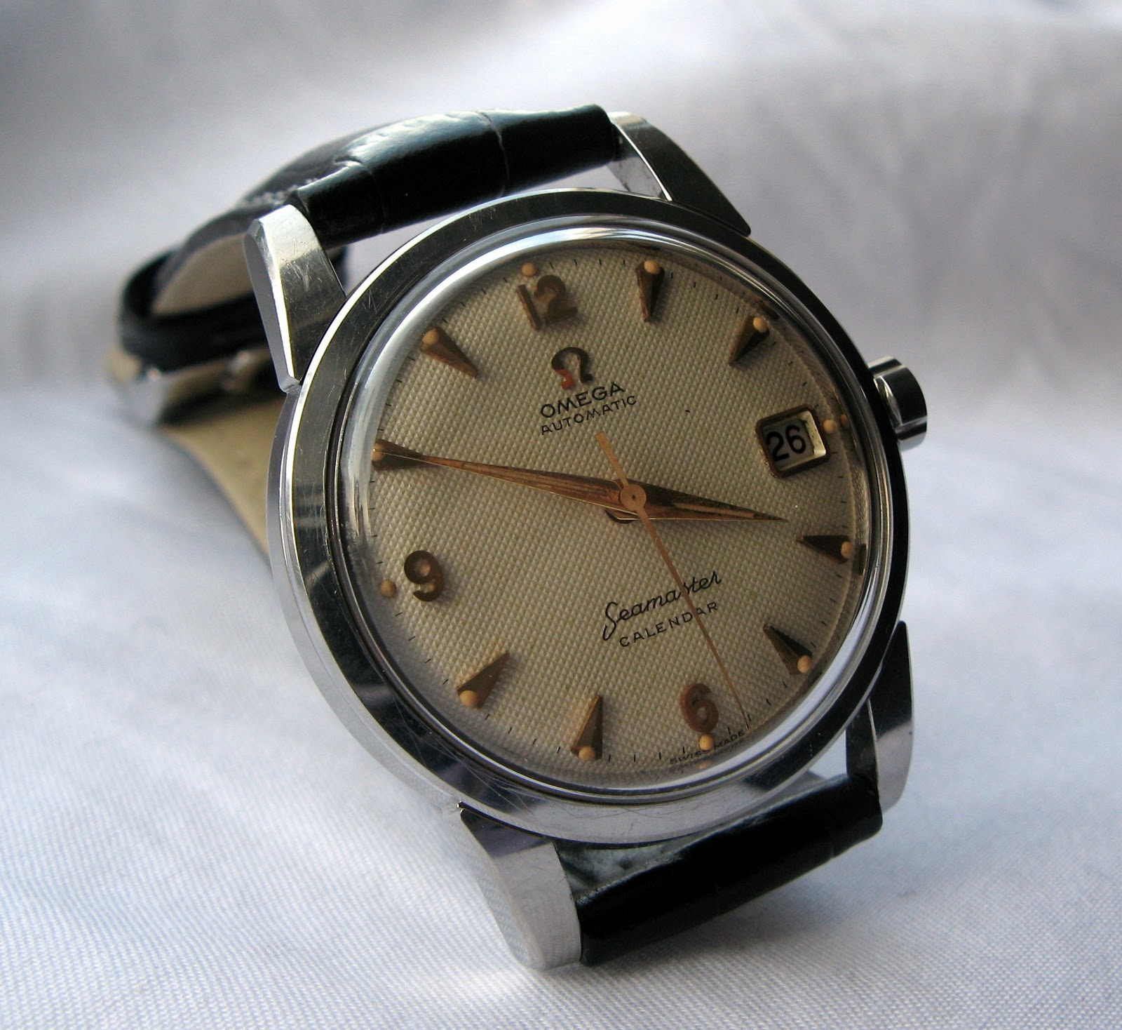 Andy B Vintage Watches 1958 Omega Seamaster Calendar Cal 503 andy-b-vintage-watches-1958-omega-seamaster-calendar-cal-503