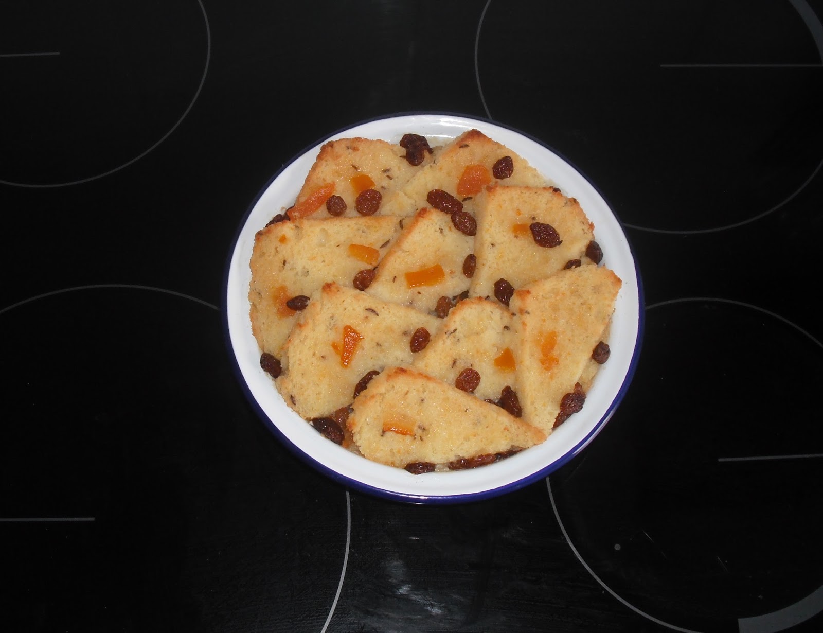 Whisky, Orange and Marmalade Brioche Pudding