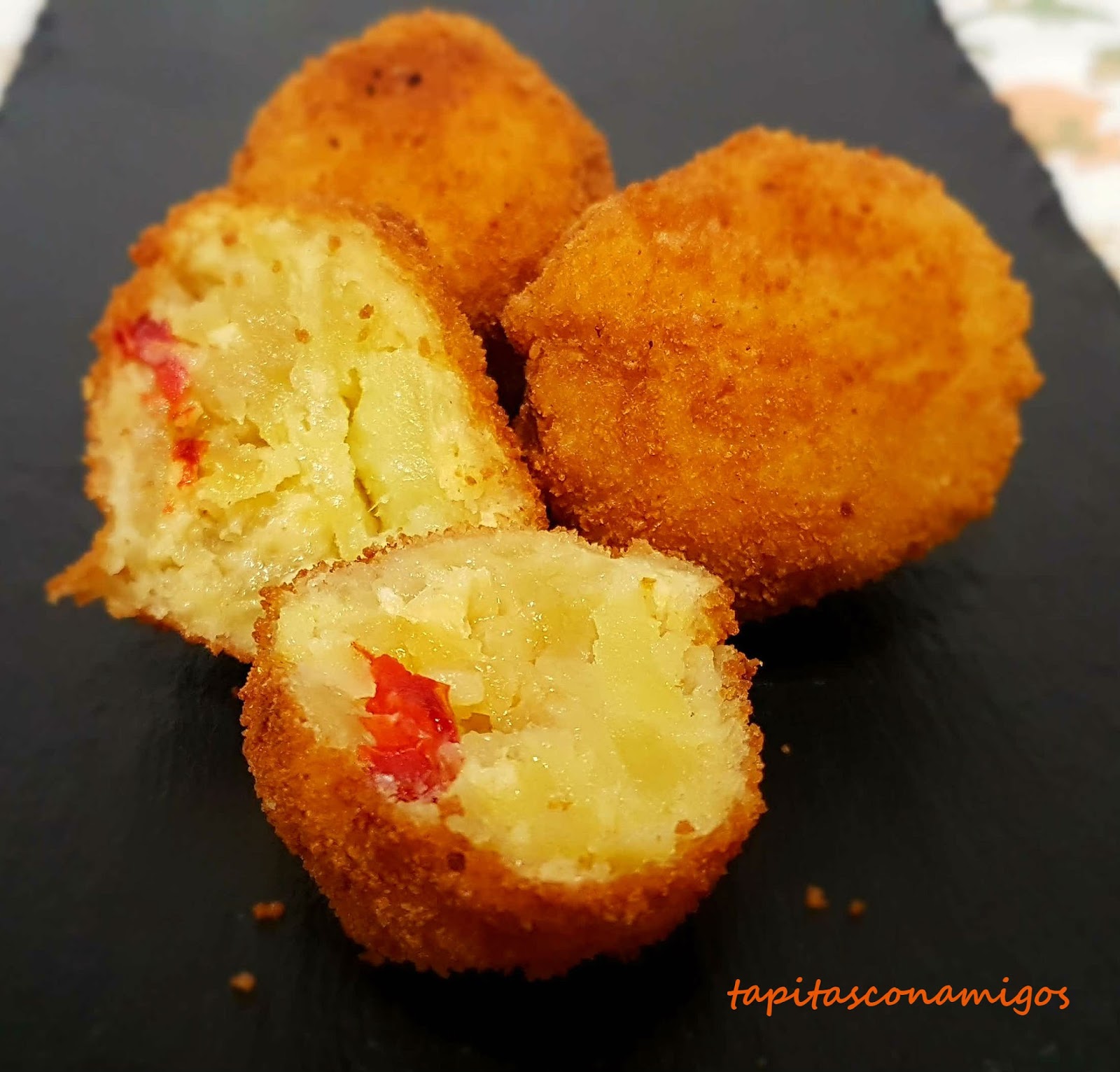 La croquitortilla Croquetas de tortilla