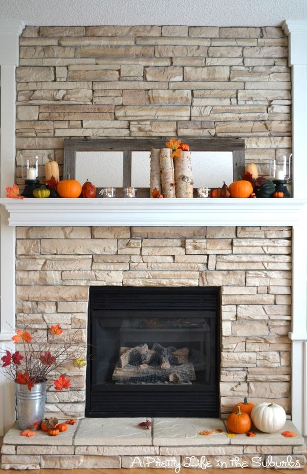 Ideas para la chimenea en otoño