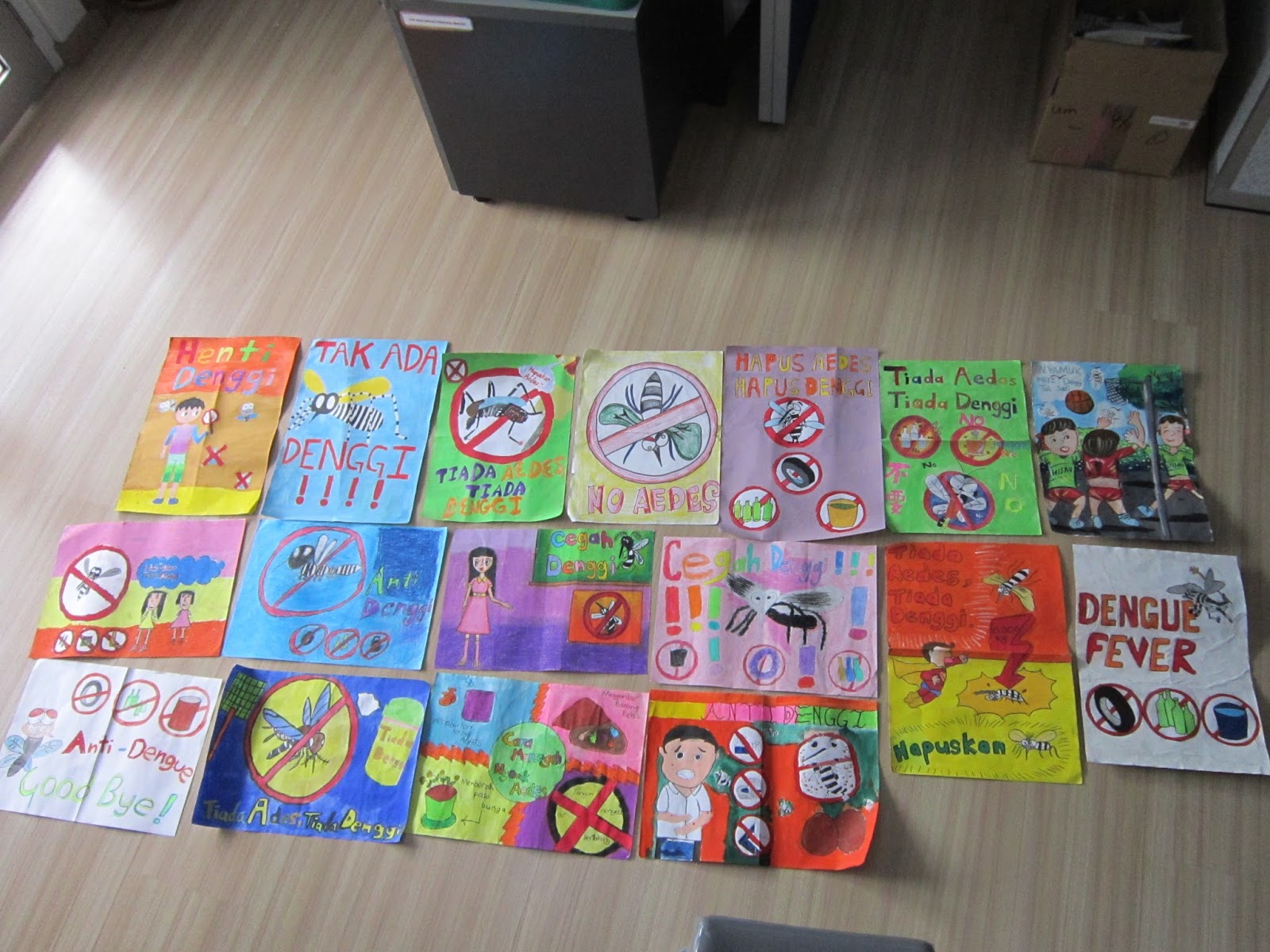 Dengue Patrol Sjkc Kong Min Cawangan Satu Poster Denggi