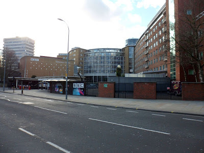 The BBC TV Centre, due to close in late 2013.