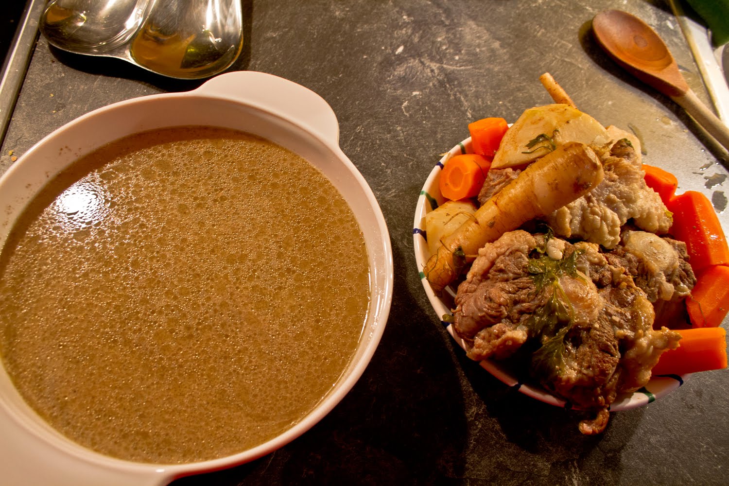 WIRED w/ the WEIRD oxtail soup supreme