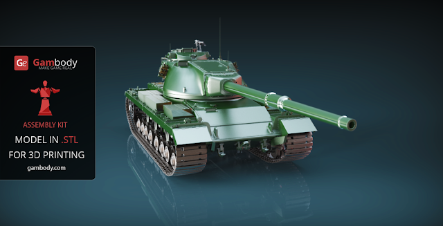 GB12 Conqueror Tank 3D print