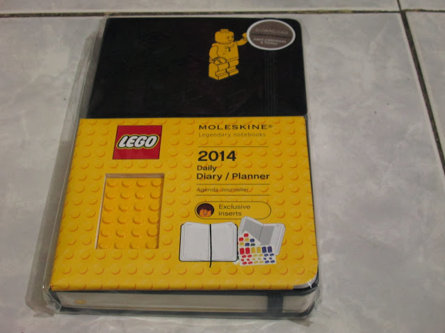 Agenda moleskine LEGO para 2014