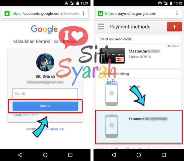 delete nomor di playstore