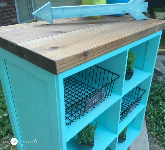Cubby Shelf made from Cupboard Doors My Love 2 Create