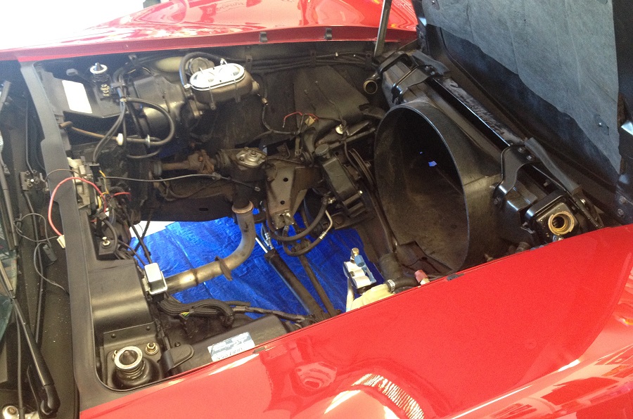 My 1976 Corvette Stingray: Restore, Detail, Fix, Drive: Firewall and