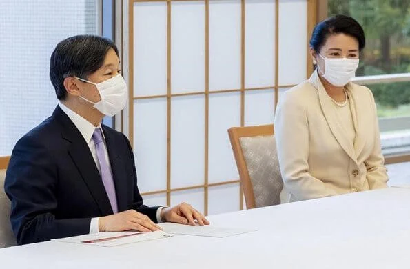 Emperor Naruhito and Empress Masako were briefed by Shigeru Omi on coronavirus and the state of emergency declared for Tokyo