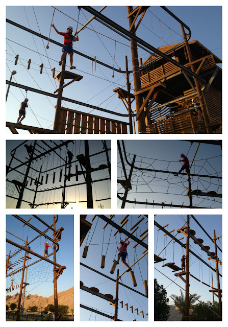 Wadi Adventure obstacle course