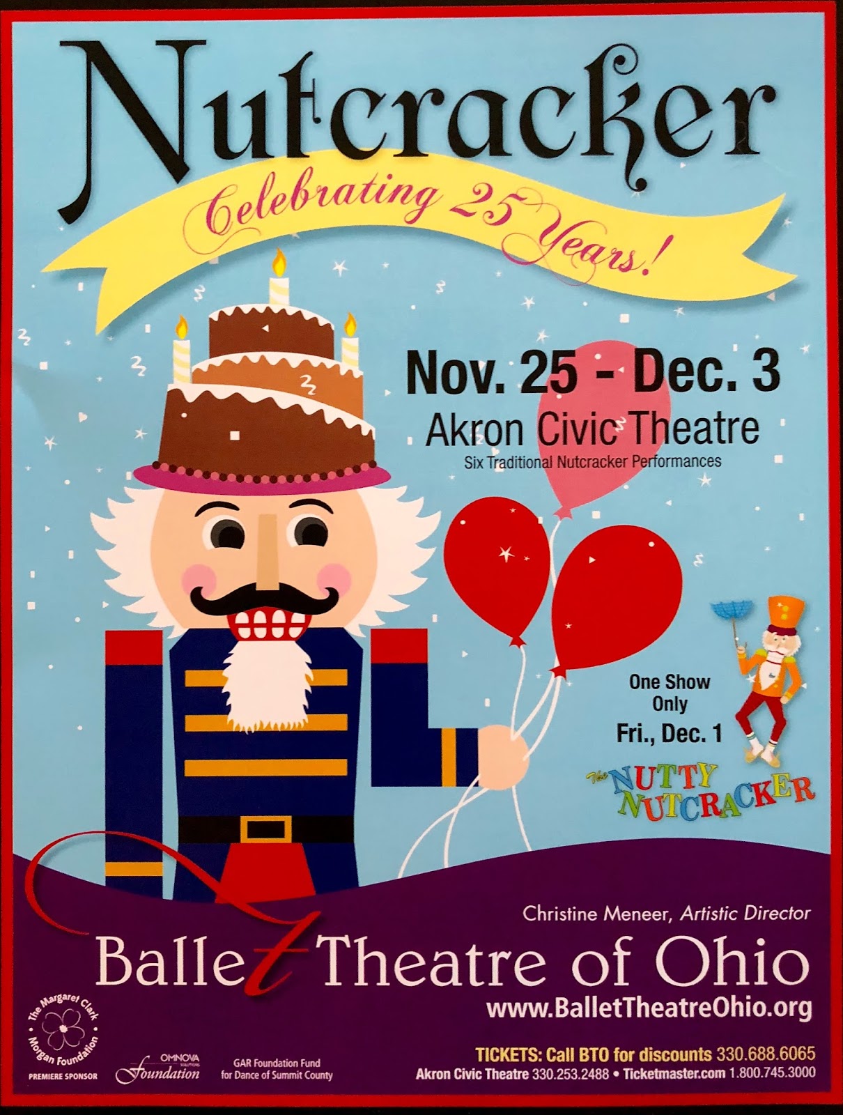 525,600 minutes Nutty Nutcracker