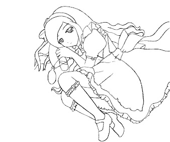 #5 Alice in Wonderland Coloring Page