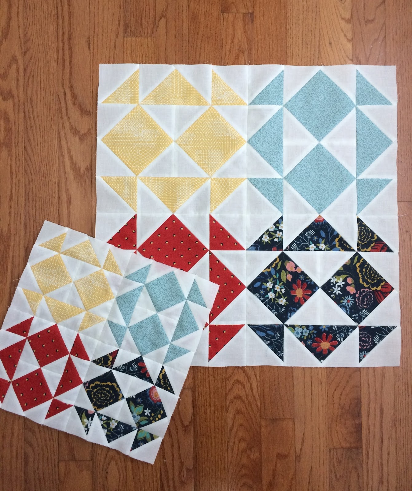 123 Quilt Clementine Quilt Along April!