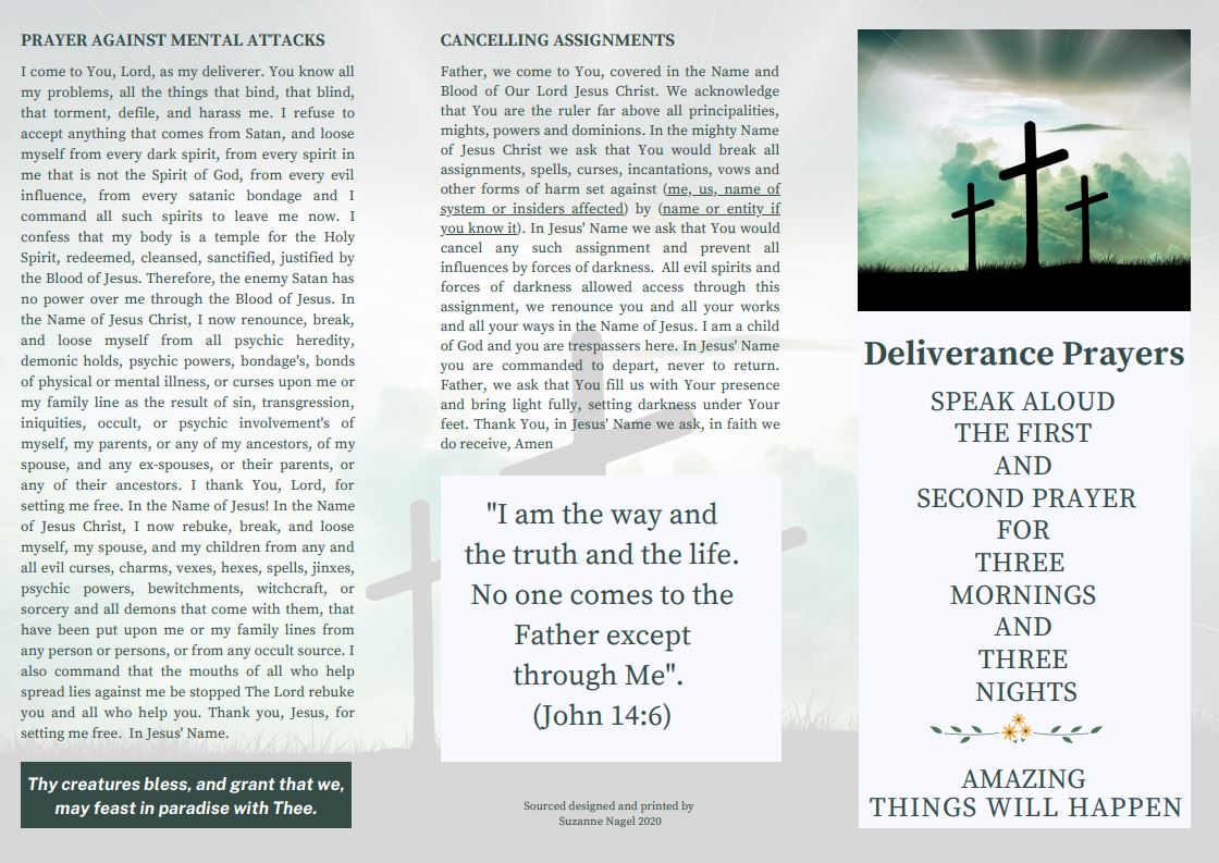 Deliverance Prayer Download