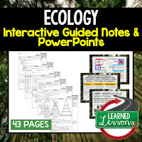 Life Science, Biology Guided Notes and PowerPoints NGSS, Life Science, Biology, Next Generation Science Standards    ➤Science Guided Notes, Interactive Notebook, Note Taking, PowerPoints, Anticipatory Guides
